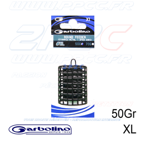 GARBOLINO - ROUND FEEDER - STAMPED METAL - OPEN ENDS - GOFAM0335XL-40 - PHOTO 001