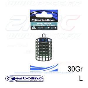 GARBOLINO - ROUND FEEDER - STAMPED METAL - OPEN ENDS - GOFAM0335M-30 - PHOTO 001