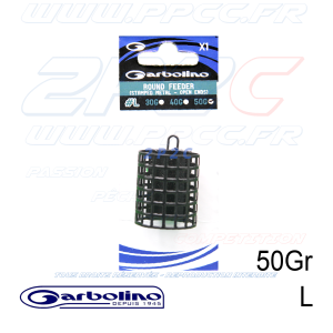 GARBOLINO - ROUND FEEDER - STAMPED METAL - OPEN ENDS - GOFAM0335L-50 - PHOTO 001