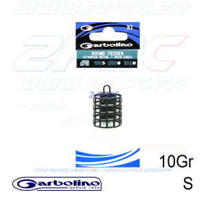 GARBOLINO - ROUND FEEDER - STAMPED METAL - OPEN ENDS - GOFAM0335S-10 - PHOTO 001