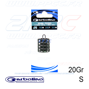 GARBOLINO - ROUND FEEDER - STAMPED METAL - OPEN ENDS - GOFAM0335S-20 - PHOTO 001