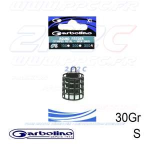 GARBOLINO - ROUND FEEDER - STAMPED METAL - OPEN ENDS - GOFAM0335S-30 - PHOTO 001