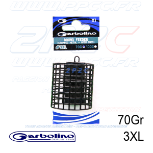 GARBOLINO - ROUND FEEDER - STAMPED METAL - OPEN ENDS - GOFAM03353XL-70 - PHOTO 001