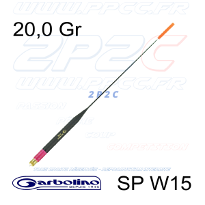 GARBOLINO - WAGGLER MIXTE COMPÉTITION SP W15 CARBONE + ANTENNE INSERT - GOMAK0415-2000 - PHOTO 001