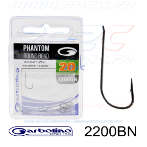 GARBOLINO - HAMEÇONS 2200BN - PHANTOM ROUND BEND - NON MONTÉS - Réf GOMAM02200BN-0020 - Taille 20 - Photo 001