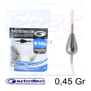 GARBOLINO - OLIVETTE COMPETITION TUNGSTENE - ONLINE - Réf GOMAM0510 - 0,45 Gr - Photo 001