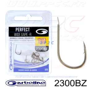 GARBOLINO - HAMEÇONS 2300BZ - PERFECT WIDE GAPE -R - NON MONTÉS - Réf GOMAM02300BZ - Taille 18 - Photo 001