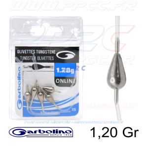GARBOLINO - OLIVETTE COMPETITION TUNGSTENE - ONLINE - Réf GOMAM0510 - 1,20 Gr - Photo 001