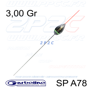 GARBOLINO - FLOTTEUR COMPÉTITION SP A78 - 3,00 Gr - Réf GOMAM0178-0300 - Photo 001