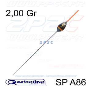 GARBOLINO - FLOTTEUR COMPÉTITION CARPE SP A86 - 2,00 Gr - Réf GOMAM0186-0200 - Photo 001