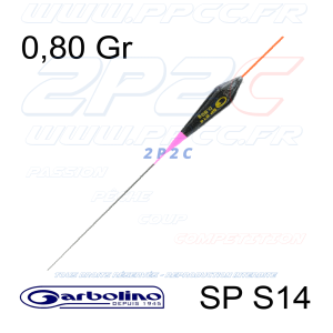 GARBOLINO - FLOTTEUR COMPÉTITION SP S14 -  HARD SKIN - 0,80 Gr - Réf GOMAM0114-0080 - Photo 001