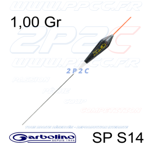 GARBOLINO - FLOTTEUR COMPÉTITION SP S14 -  HARD SKIN - 1,00 Gr - Réf GOMAM0114-0100 - Photo 001