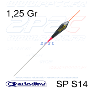 GARBOLINO - FLOTTEUR COMPÉTITION SP S14 -  HARD SKIN - 1,25 Gr - Réf GOMAM0114-0125 - Photo 001