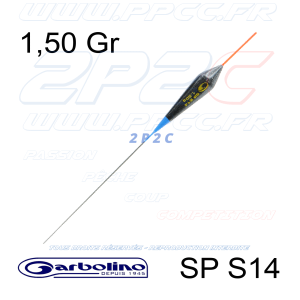 GARBOLINO - FLOTTEUR COMPÉTITION SP S14 -  HARD SKIN - 1,50 Gr - Réf GOMAM0114-0150 - Photo 001