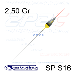 GARBOLINO - FLOTTEUR COMPÉTITION SP S16 -HARD SKIN - 2,50 Gr - Photo 001