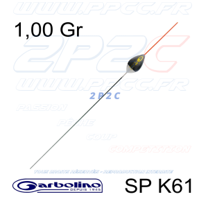 GARBOLINO - FLOTTEUR COMPÉTITION SP K61 - 1,00 Gr - Réf GOMAN0461-0100 - Photo 001