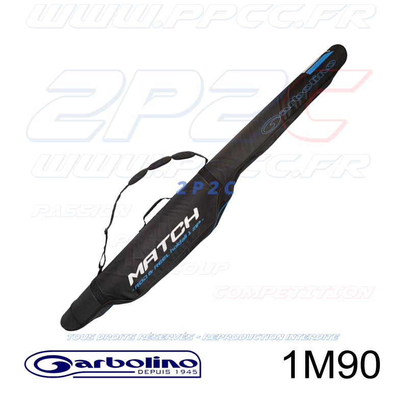 GARBOLINO - FOURREAU MATCH-FEEDER 1 ZIP SQUADRA MATCH SERIES - 1M90 3C - Réf GOMLN34071900-3C