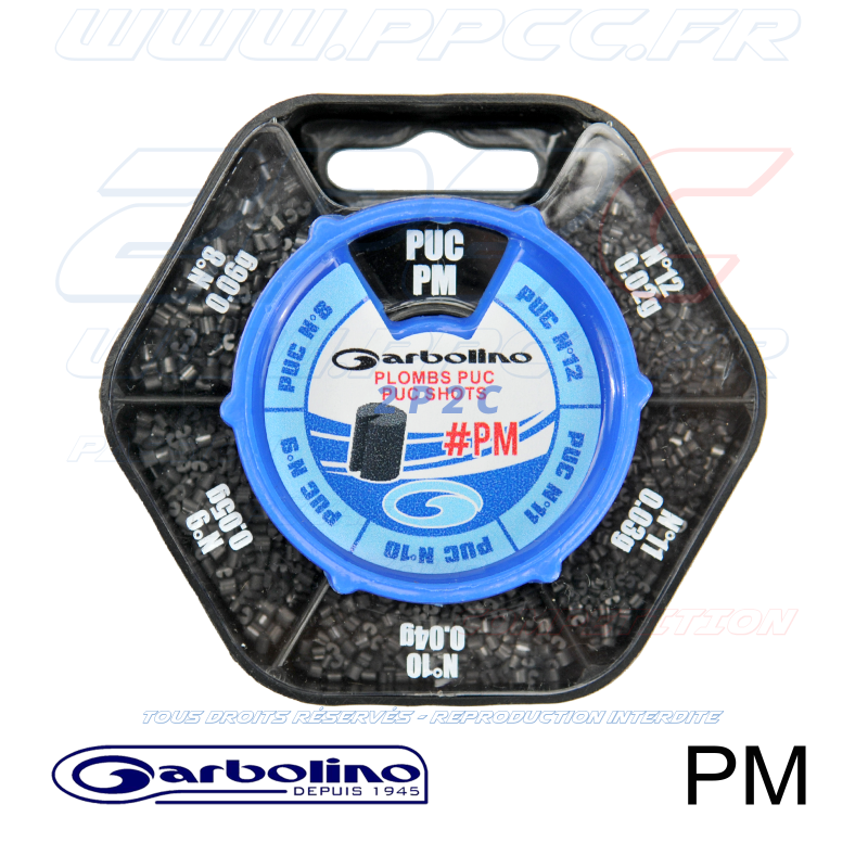 GARBOLINO - BOITE DISTRIBUTRICE - PLOMBS CYLINDRIQUE PUC - PM - Réf GOMAJ0135-PM - Photo 001