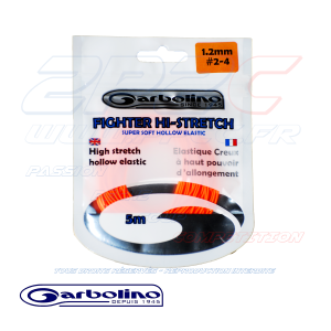 GARBOLINO - ELASTIQUE CREUX SUPER SOFT FIGHTER - Longueur 5m00 - Diamètre 1,2 mm