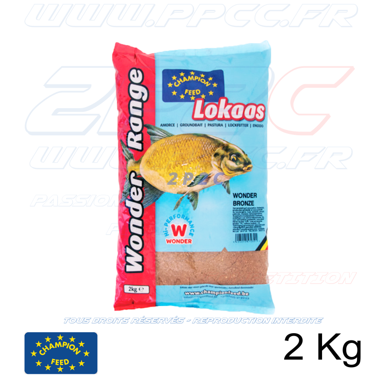 CHAMPION FEED - AMORCE WONDER BRONZE - 2 Kg - Réf SLWR52102 - Photo 001