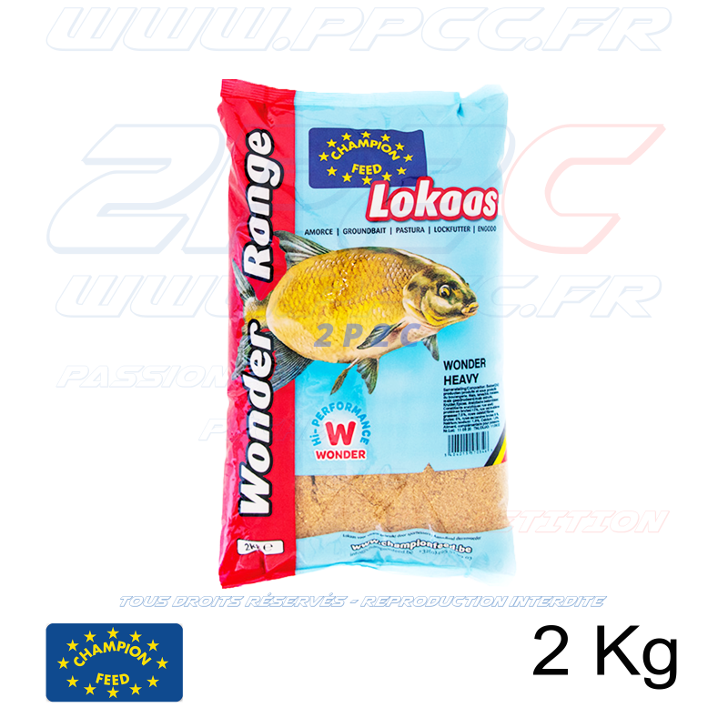 CHAMPION FEED - AMORCE WONDER HEAVY - 2 Kg - Réf SLWR24402 - Photo 001