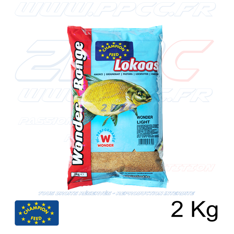 CHAMPION FEED - AMORCE WONDER LIGHT - 2 Kg - Réf SLWR24502 - Photo 001