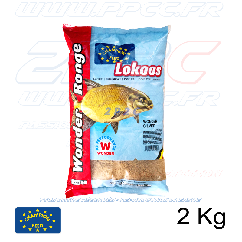 CHAMPION FEED - AMORCE WONDER SILVER - 2 Kg - Réf SLWR25202 - Photo 001