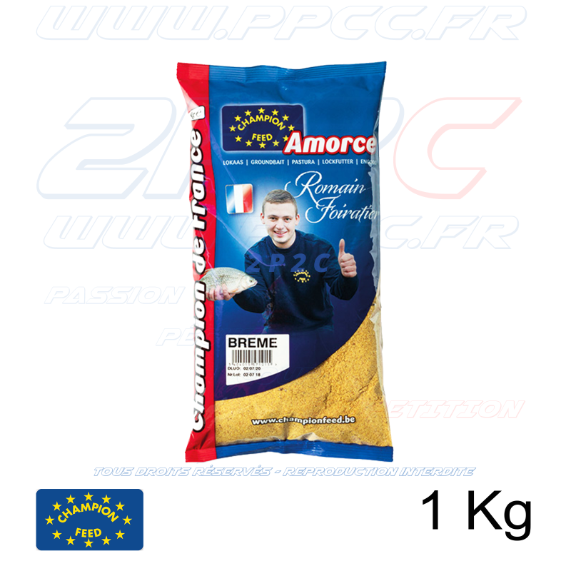 CHAMPION FEED - AMORCE CHAMPION DE FRANCE RANGE BREME - 1 Kg - Réf SLCDF28201 - Photo 001