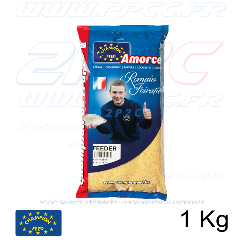CHAMPION FEED - AMORCE CHAMPION DE FRANCE RANGE FEEDER - 1 Kg - Réf SLCDF28401 - Photo 001
