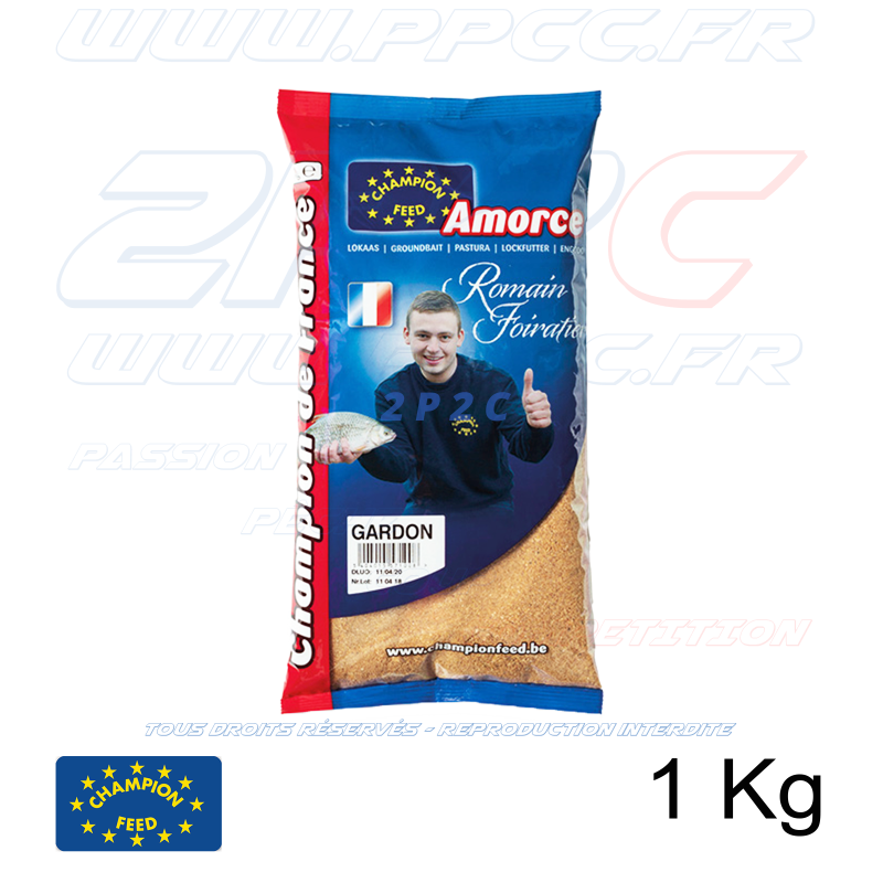 CHAMPION FEED - AMORCE CHAMPION DE FRANCE RANGE GARDON - 1 Kg - Réf SLCDF28101 - Photo 001