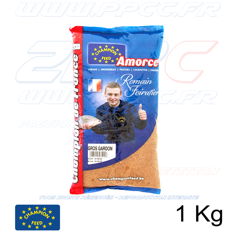 CHAMPION FEED - AMORCE CHAMPION DE FRANCE RANGE GROS GARDON - 1 Kg - Réf SLCDF28601 - Photo 001