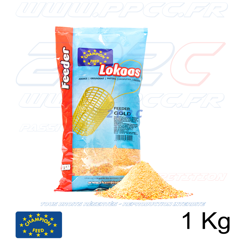 CHAMPION FEED - AMORCE FEEDER RANGE GOLD - 1 Kg - Réf SLFE25801 - Photo 001