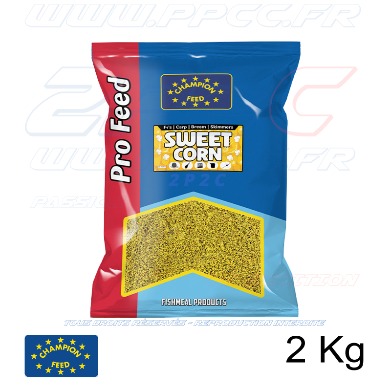 CHAMPION FEED - AMORCE PRO FEED RANGE GROUNDBAITS SWEET CORN - 2 Kg - Ref PFGB010 - Photo 001