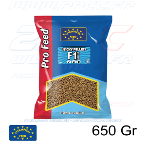 CHAMPION FEED - AMORCE PRO FEED RANGE STICKY PELLETS 2mm F1 SWEET - 650 Gr - Réf PFSP001 - Photo 001
