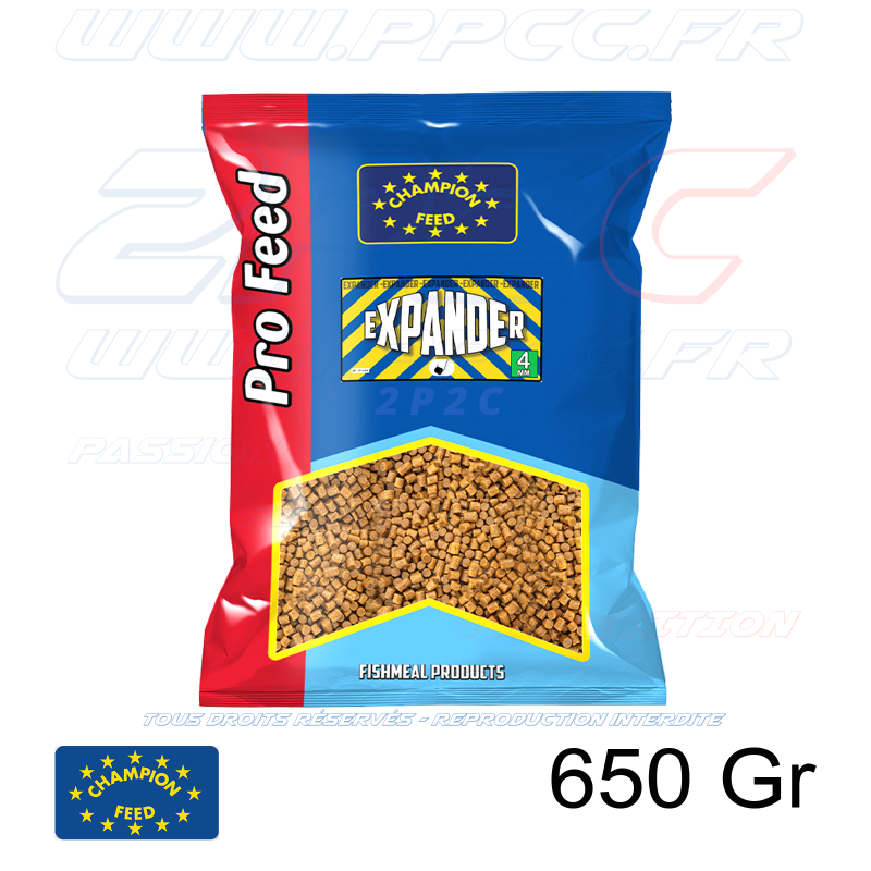 CHAMPION FEED - PRO FEED RANGE EXPENDER PELLETS 4mm - 650 Gr - Ref PFEX400 - Photo 001