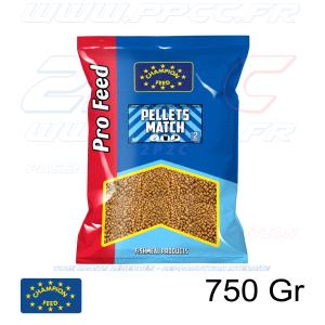 CHAMPION FEED - PRO FEED RANGE PELLETS MATCH 2mm - 750 Gr - Réf PFPM002 - Photo 001