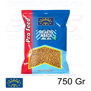 CHAMPION FEED - PRO FEED RANGE PELLETS MATCH 4mm - 750 Gr - Réf PFPM004 - Photo 001