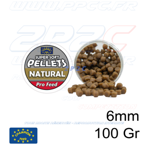 CHAMPION FEED - PRO FEED RANGE SUPER SOFT PELLETS NATURAL 6mm - 100 Gr - PFSSP608 - Photo 001