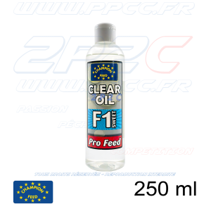 CHAMPION FEED - PRO FEED RANGE CLEAR OIL F1 SWEET - 250 ml - Réf PFCO001 - Photo 001