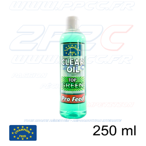 CHAMPION FEED - PRO FEED RANGE CLEAR OIL TOP GREEN - 250 ml - Réf PFCO002 - Photo 001