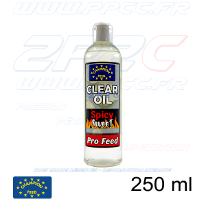 CHAMPION FEED - PRO FEED RANGE CLEAR OIL SPICY SWEET - 250 ml - Réf PFCO007 - Photo 001