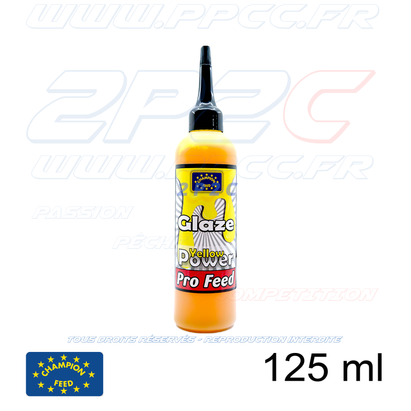 CHAMPION FEED - PRO FEED RANGE GLAZE YELLOW POWER - 125 ml - Réf PFGZ008 - Photo 001