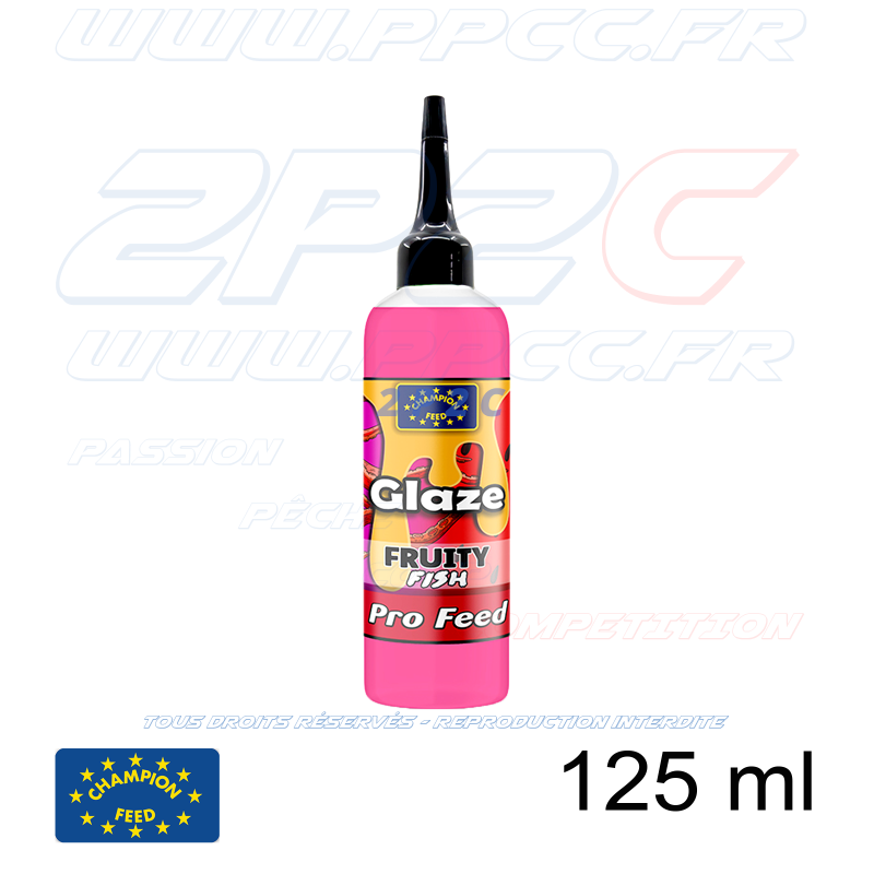 CHAMPION FEED - PRO FEED RANGE GLAZE FRUITY FISH - 125 ml - Réf - PFGZ010 - Photo 001
