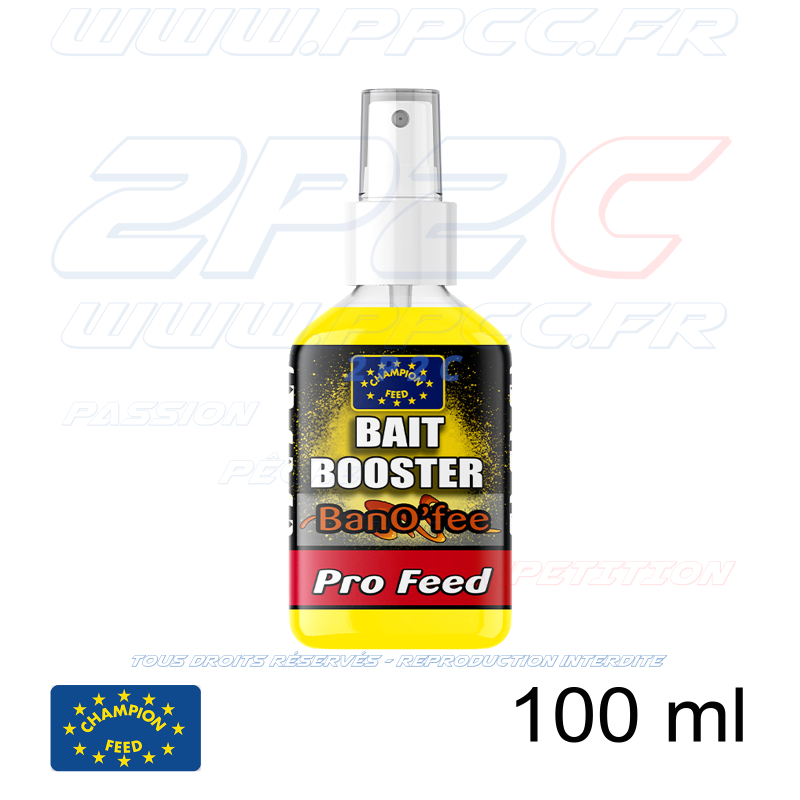 CHAMPION FEED - PRO FEED RANGE BAIT BOOSTER BANO'FEE - 125 ml - Réf PFBB003 - Photo 001