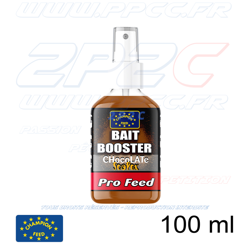 CHAMPION FEED - PRO FEED RANGE BAIT BOOSTER CHOCOLATE SCOPEX - 125 ml - Réf PFBB004 - Photo 001