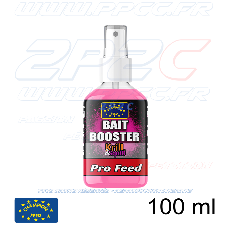 CHAMPION FEED - PRO FEED RANGE BAIT BOOSTER KRILL & SQUID - 125 ml - Réf PFBB005 - Photo 001