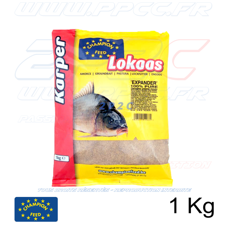 CHAMPION FEED - AMORCE KARPER RANGE EXPANDERS MOULU 100% PUUR - 1 Kg - Réf PEL52101 - Photo 001