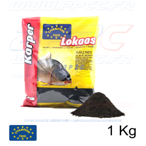 CHAMPION FEED - PATE KARPER RANGE PURPLE PASTE BLACK BERRY - 1 Kg - Réf PAS51501 - Photo 001