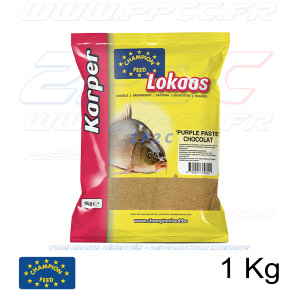 CHAMPION FEED - PATE KARPER RANGE PURPLE PASTE CHOCOLATE - 1 Kg - Réf PAS52101 - Photo 001