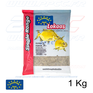 CHAMPION FEED - FARINE SINGLE RANGE DUIVEN / PIGEON - 1 KG - Réf EL20101 - Photo 001